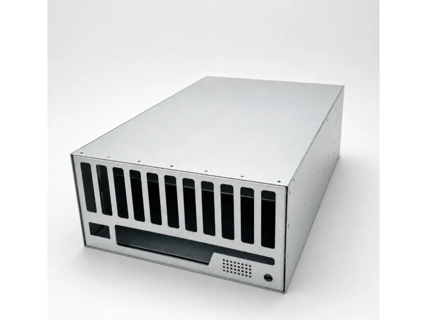 Network and server chassis sheet metal enclosure for OEM equipment