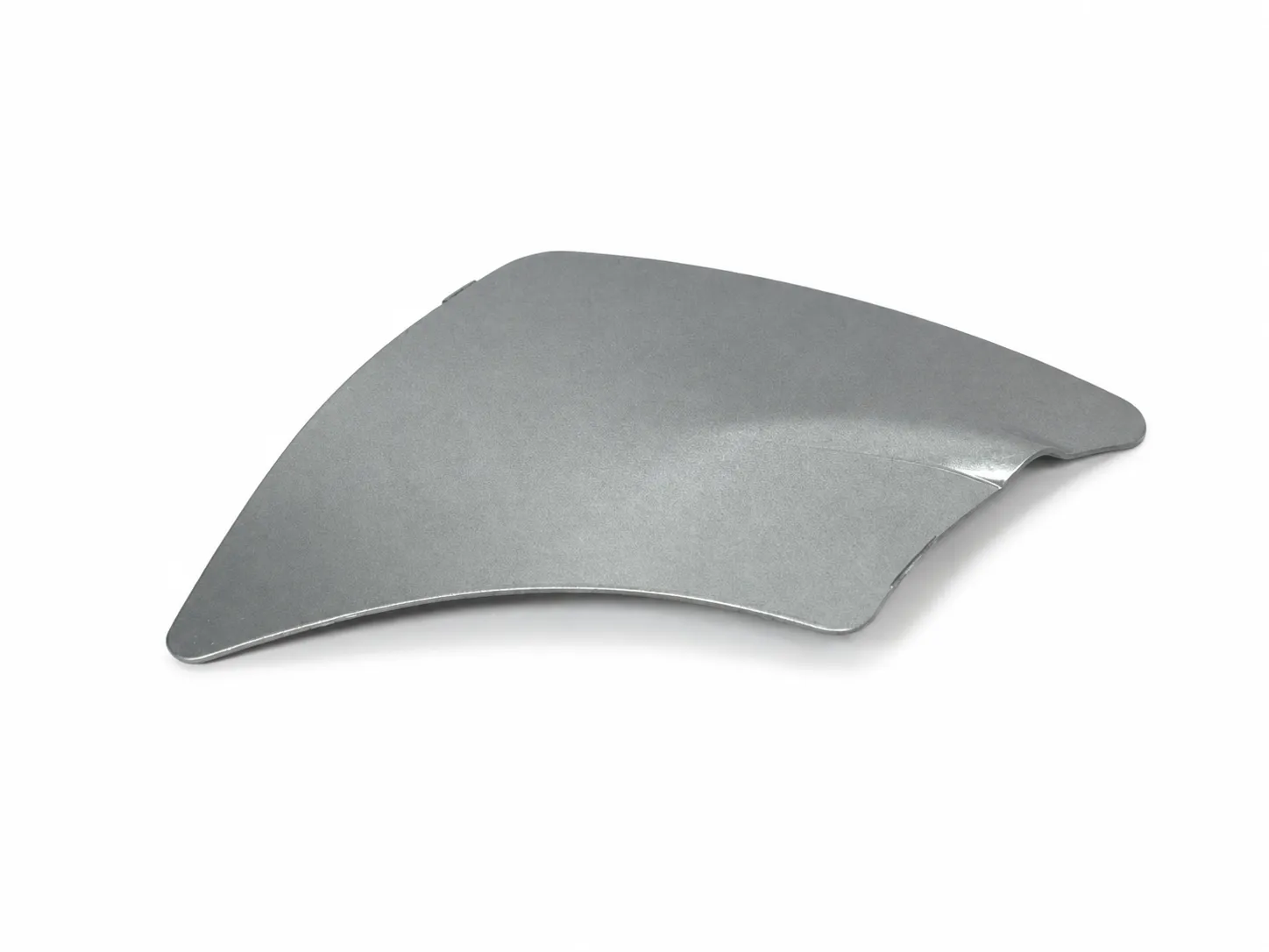 Single stamped metal fan blade for cooling and refrigeration equipment