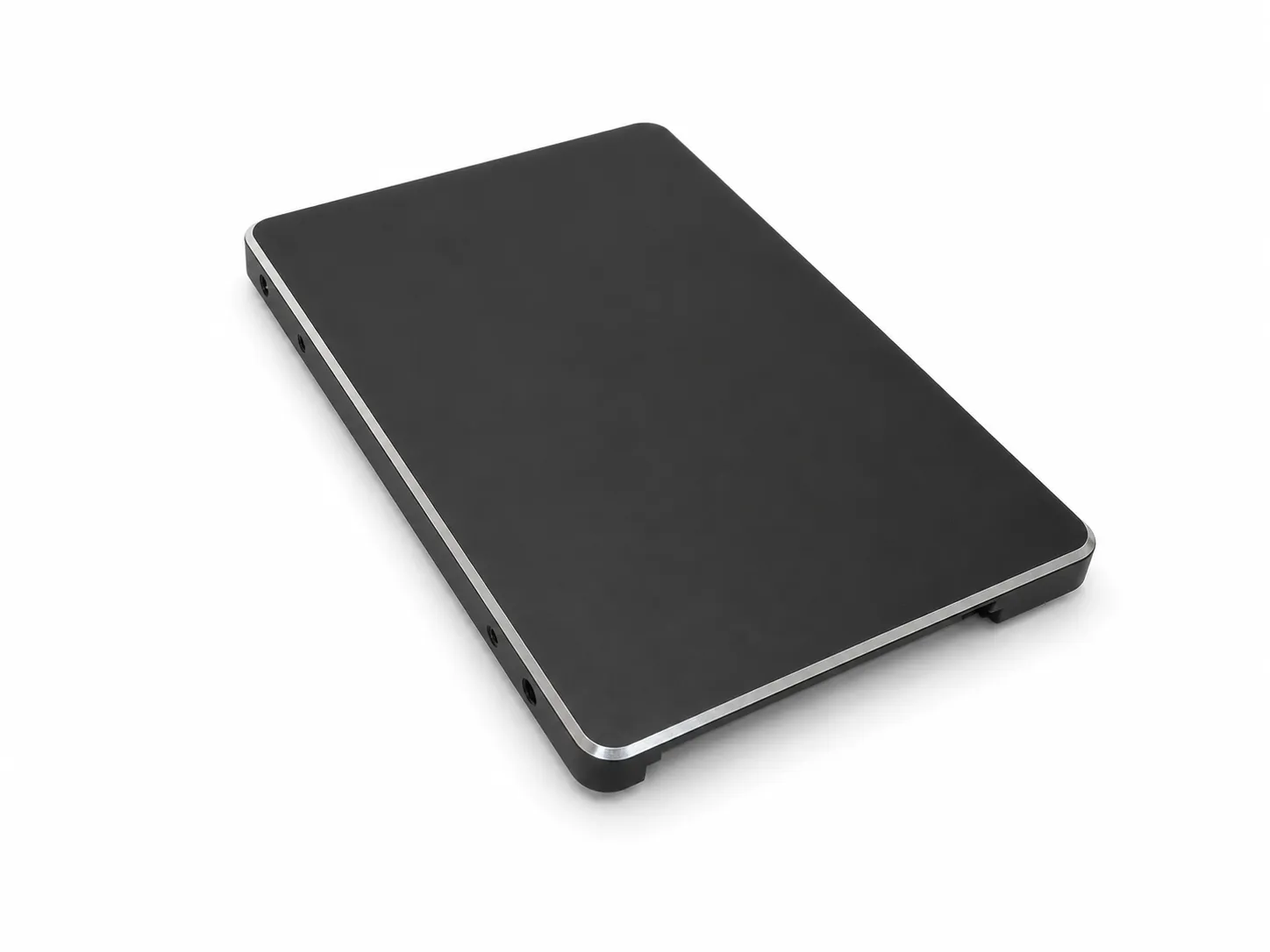 Storage drive metal housing for SATA SSD HDD NVMe SSD enclosure
