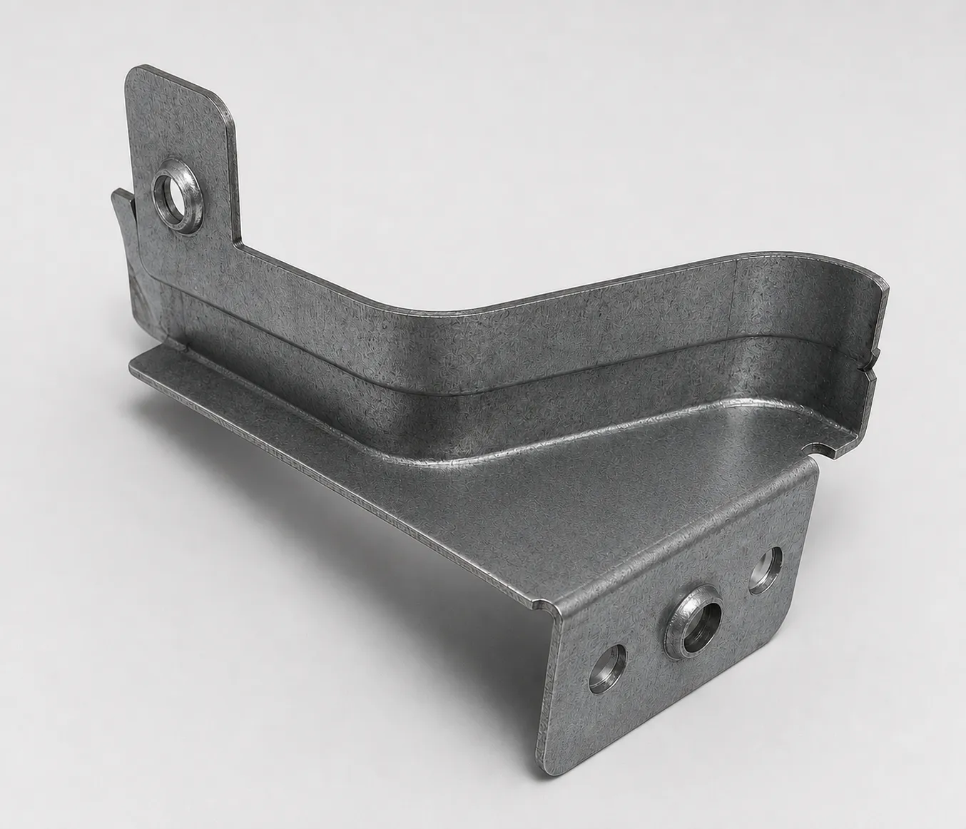 Galvanized TV metal bracket and television stamped metal support part
