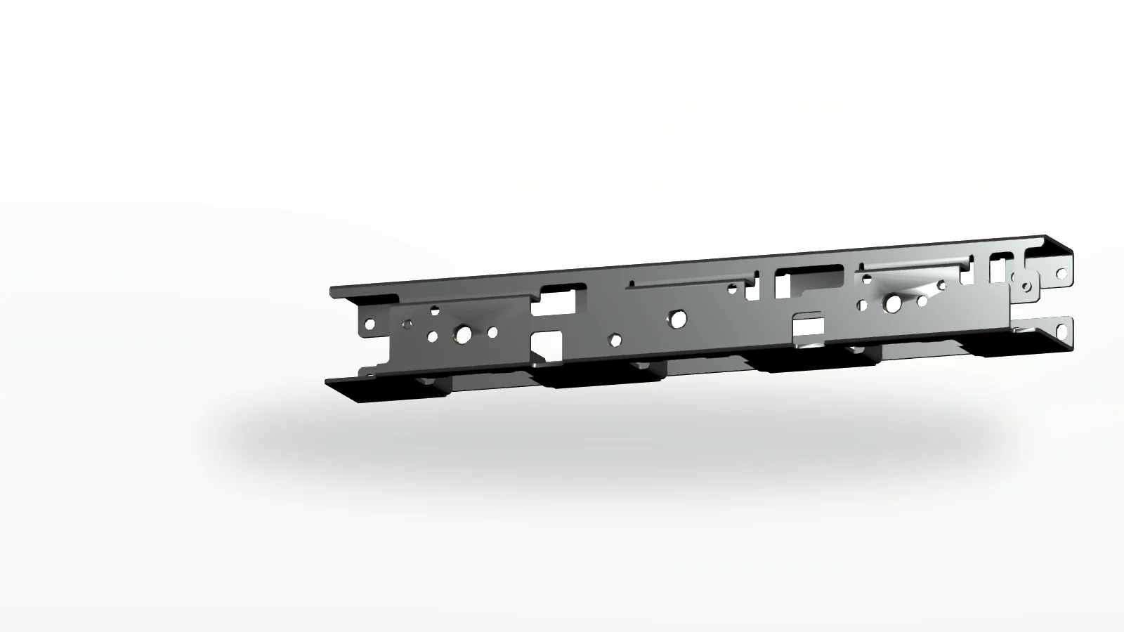 Interactive 3D preview of a precision stamped metal component